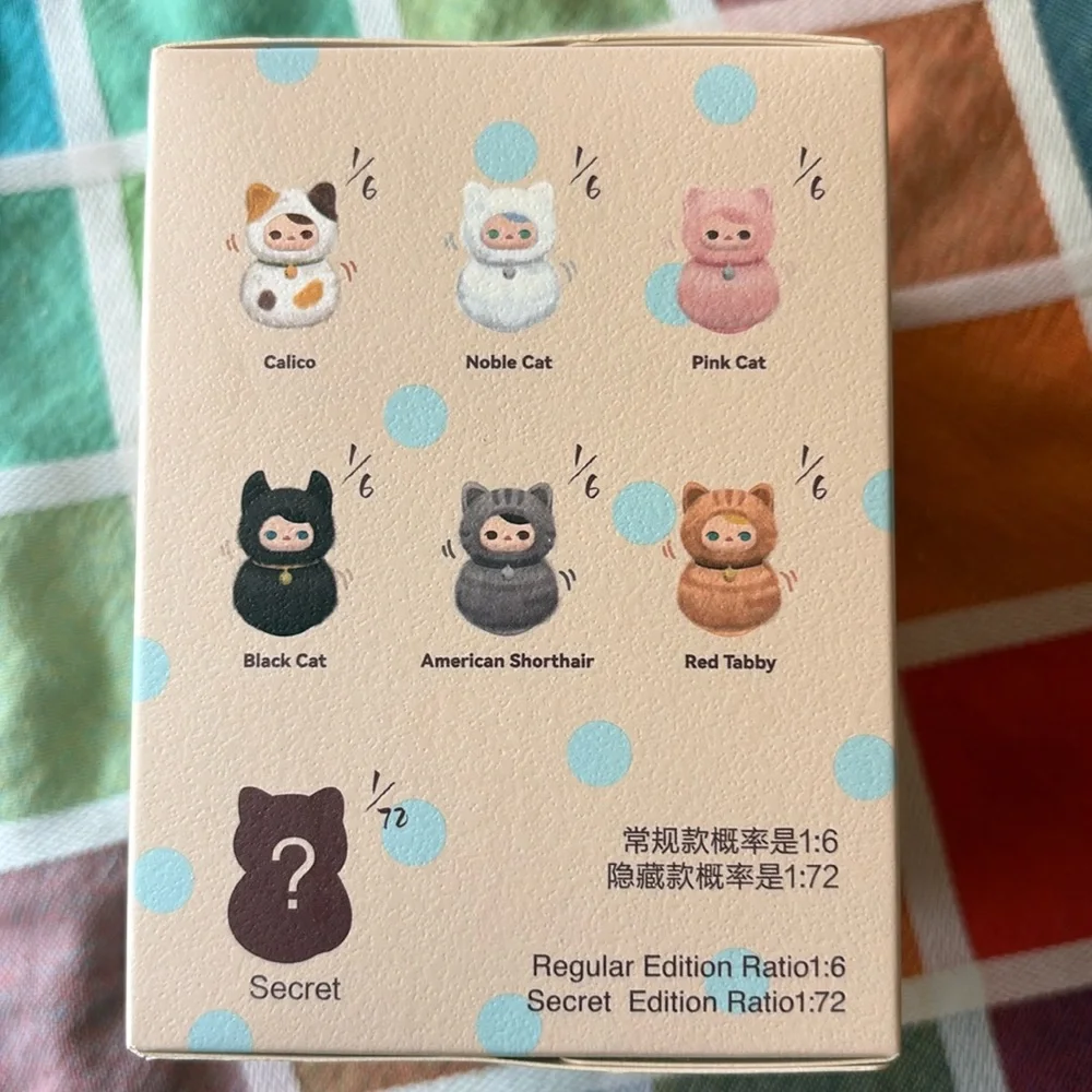 🐱 POP MART PUCKY ROLY POLY KITTY SERIES VINYL PLUSH BLIND BOX 🐱 NWT 🐱